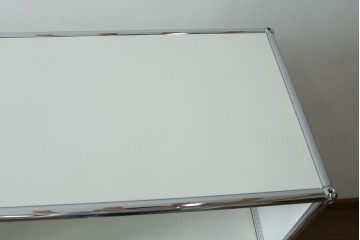 中古　美品　スイス　USMハラー(USM Haller)　ドロップダウンドア×2　サイドボード　定価約36万円　(R-084898)
