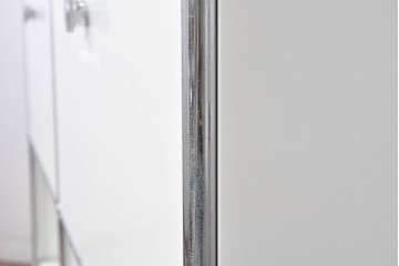 中古　美品　スイス　USMハラー(USM Haller)　ホームオフィスにもおすすめなスッキリとしたデザインのサイドキャビネット　定価約36万円相当　(R-084898)