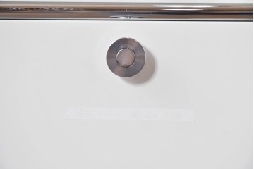 中古　美品　スイス　USMハラー(USM Haller)　ホームオフィスにもおすすめなスッキリとしたデザインのサイドキャビネット　定価約36万円相当　(R-084898)