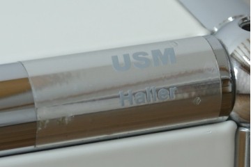 中古　美品　スイス　USMハラー(USM Haller)　ドロップダウンドア×2　サイドボード　定価約36万円　(R-084899)