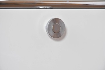 中古　美品　スイス　USMハラー(USM Haller)　ホームオフィスにもおすすめなスッキリとしたデザインのサイドキャビネット　定価約36万円相当　(R-084899)