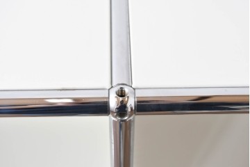 中古　美品　スイス　USMハラー(USM Haller)　ホームオフィスにもおすすめなスッキリとしたデザインのサイドキャビネット　定価約36万円相当　(R-084899)