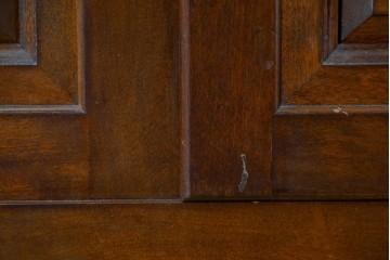 中古　松本民芸家具　クラシカルな佇まいが美しいE型サイドボード　定価約50万円相当　(R-084901)