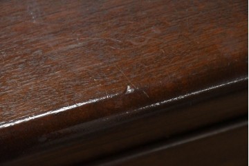 中古　松本民芸家具　クラシカルな佇まいが美しいE型サイドボード　定価約50万円相当　(R-084901)