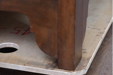 中古　松本民芸家具　クラシカルな佇まいが美しいE型サイドボード　定価約50万円相当　(R-084901)