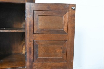 中古　松本民芸家具　クラシカルな佇まいが美しいE型サイドボード　定価約50万円相当　(R-084901)