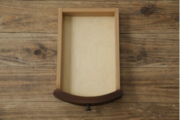 中古　美品　希少な廃番品!!　maruni(マルニ木工)　ブリティッシュコレクション　引き出し付きサイドテーブル　(R-084902)