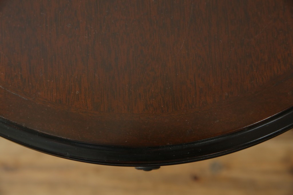 中古　美品　希少な廃番品!!　maruni(マルニ木工)　ブリティッシュコレクション　引き出し付きサイドテーブル　(R-084902)