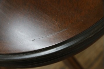 中古　美品　希少な廃番品!!　maruni(マルニ木工)　ブリティッシュコレクション　引き出し付きサイドテーブル　(R-084902)