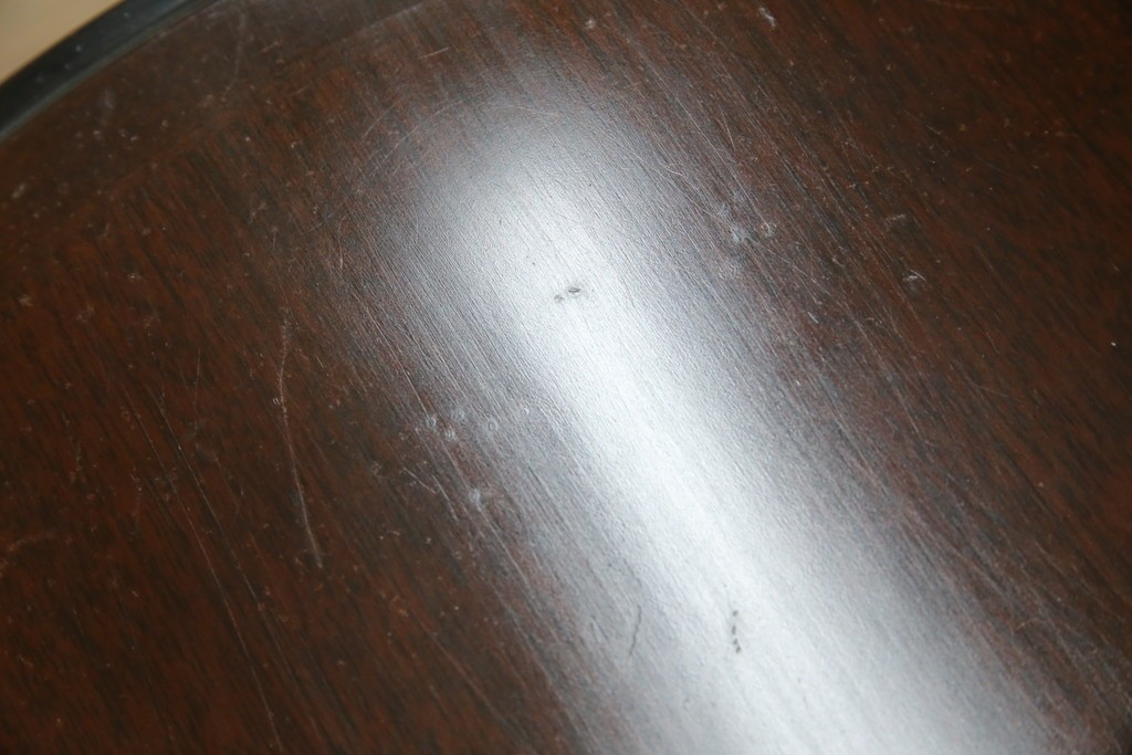 中古　美品　希少な廃番品!!　maruni(マルニ木工)　ブリティッシュコレクション　引き出し付きサイドテーブル　(R-084902)