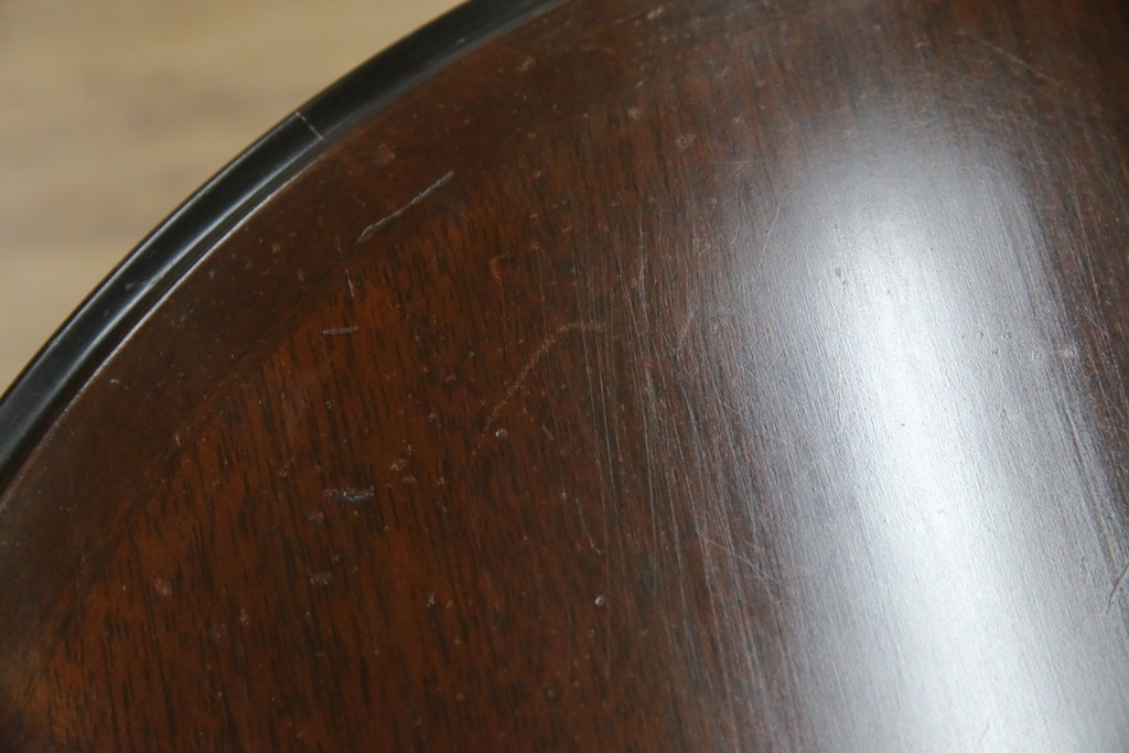 中古　美品　希少な廃番品!!　maruni(マルニ木工)　ブリティッシュコレクション　引き出し付きサイドテーブル　(R-084902)