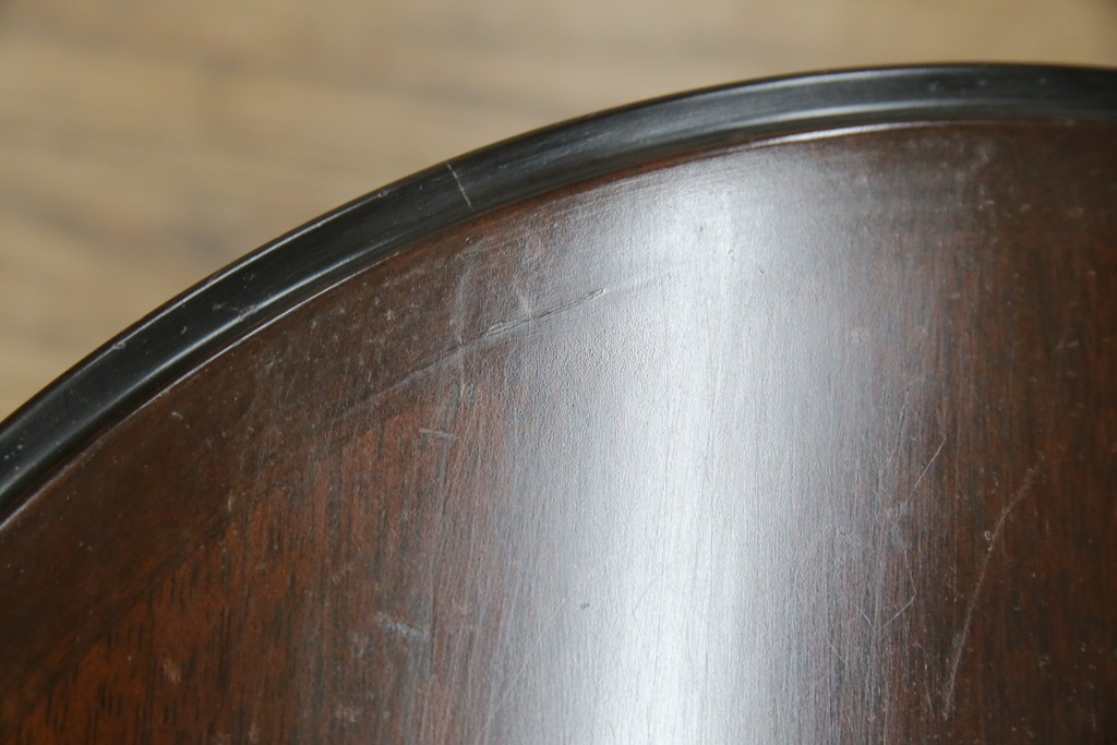 中古　美品　希少な廃番品!!　maruni(マルニ木工)　ブリティッシュコレクション　引き出し付きサイドテーブル　(R-084902)