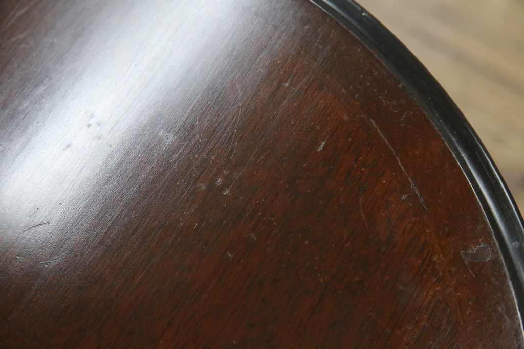 中古　美品　希少な廃番品!!　maruni(マルニ木工)　ブリティッシュコレクション　引き出し付きサイドテーブル　(R-084902)