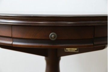 中古　美品　希少な廃番品!!　maruni(マルニ木工)　ブリティッシュコレクション　引き出し付きサイドテーブル　(R-084902)