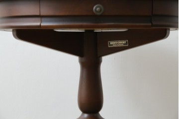 中古　美品　希少な廃番品!!　maruni(マルニ木工)　ブリティッシュコレクション　引き出し付きサイドテーブル　(R-084902)