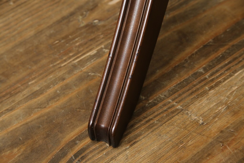 中古　美品　希少な廃番品!!　maruni(マルニ木工)　ブリティッシュコレクション　引き出し付きサイドテーブル　(R-084902)