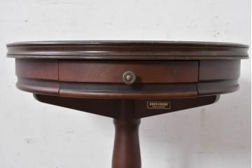 中古　美品　希少な廃番品!!　maruni(マルニ木工)　ブリティッシュコレクション　引き出し付きサイドテーブル　(R-084902))