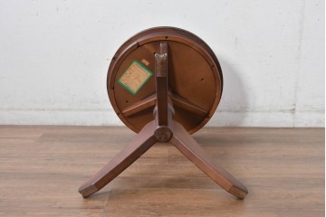 中古　美品　希少な廃番品!!　maruni(マルニ木工)　ブリティッシュコレクション　引き出し付きサイドテーブル　(R-084902))