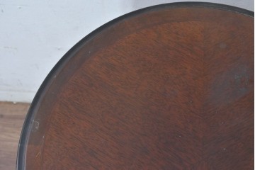 中古　美品　希少な廃番品!!　maruni(マルニ木工)　ブリティッシュコレクション　引き出し付きサイドテーブル　(R-084902))