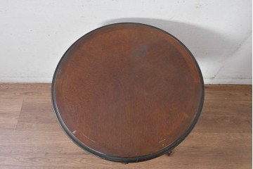 中古　美品　希少な廃番品!!　maruni(マルニ木工)　ブリティッシュコレクション　引き出し付きサイドテーブル　(R-084902))