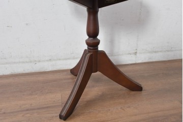中古　美品　希少な廃番品!!　maruni(マルニ木工)　ブリティッシュコレクション　引き出し付きサイドテーブル　(R-084902))