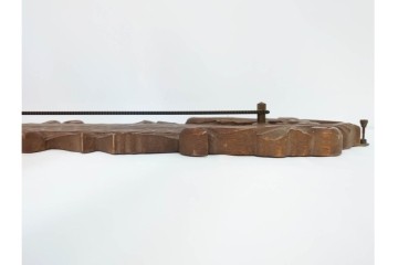 ジャンク品　AIKOSHA(愛工舎)　自動時計　動時計　お部屋に美しく溶け込む掛け時計　(R-084906)