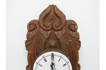 ジャンク品　AIKOSHA(愛工舎)　自動時計　動時計　お部屋に美しく溶け込む掛け時計　(R-084906)