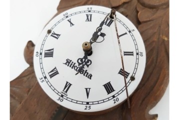 ジャンク品　AIKOSHA(愛工舎)　自動時計　動時計　お部屋に美しく溶け込む掛け時計　(R-084906)