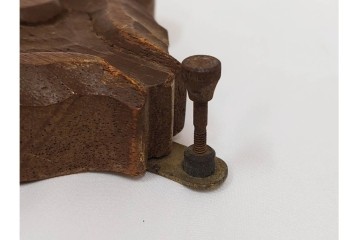 ジャンク品　AIKOSHA(愛工舎)　自動時計　動時計　お部屋に美しく溶け込む掛け時計　(R-084906)