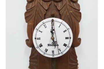 ジャンク品　AIKOSHA(愛工舎)　自動時計　動時計　お部屋に美しく溶け込む掛け時計　(R-084906)