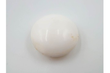 時代物　蛤・那智黒　螺鈿の花文が華やかな碁笥・碁石セット　(R-084907)