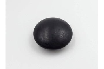 時代物　蛤・那智黒　螺鈿の花文が華やかな碁笥・碁石セット　(R-084907)