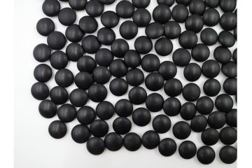 時代物　蛤・那智黒　螺鈿の花文が華やかな碁笥・碁石セット　(R-084907)