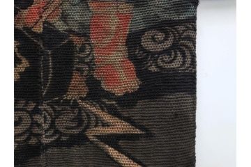 江戸～明治期　刺し子　火消し　半纏　半てん　(R-084909)