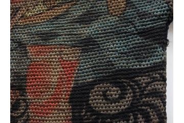 江戸～明治期　刺し子　火消し　半纏　半てん　(R-084909)