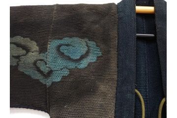 江戸～明治期　刺し子　火消し　半纏　半てん　(R-084909)