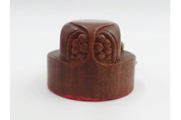 木彫・彫刻・篆刻　石材製と木製の古印材まとめて22点セット　(R-084911)