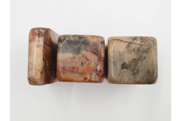 木彫・彫刻・篆刻　石材製と木製の古印材まとめて22点セット　(R-084911)