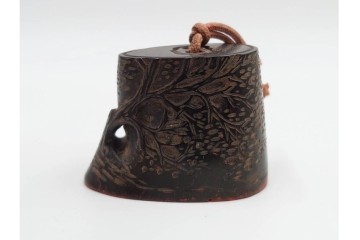 木彫・彫刻・篆刻　石材製と木製の古印材まとめて22点セット　(R-084911)