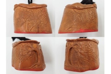 木彫・彫刻・篆刻　石材製と木製の古印材まとめて22点セット　(R-084911)