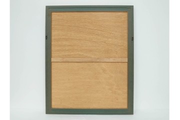 真作　サイン入り　荻須高徳　「中庭に続くロケット通り」　パリの街並みを描いた和紙刷りリトグラフ　外箱付き　(R-084918)