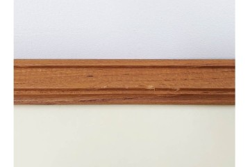 真作　サイン入り　荻須高徳　「中庭に続くロケット通り」　パリの街並みを描いた和紙刷りリトグラフ　外箱付き　(R-084918)