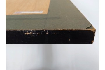 真作　直筆サイン入り　ジョージ・ロドリーゲ(George Rodrigue)　ブルードッグ　「A MAN&HIS DOG」　28/90　シルクスクリーン　(R-084919)