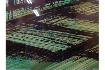 真作　版上サイン入り　1980年　ベルナール・ビュッフェ(ビュフェ)　Bernard Buffet　「富士山」　力強い線描と鮮やかな色彩のリトグラフポスター　(R-084920)