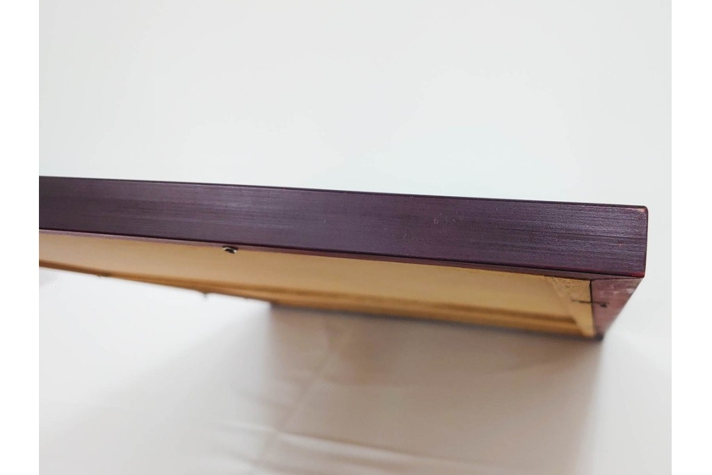 真作　版上サイン入り　1979年　ベルナール・ビュッフェ(ビュフェ)　Bernard Buffet　「ラ・ボール海岸」　海辺の風景を鋭いタッチで描き出したリトグラフポスター　外箱付き　(R-084921)