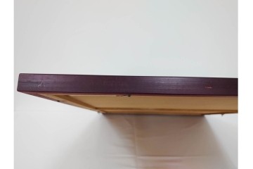 真作　版上サイン入り　1979年　ベルナール・ビュッフェ(ビュフェ)　Bernard Buffet　「ラ・ボール海岸」　海辺の風景を鋭いタッチで描き出したリトグラフポスター　外箱付き　(R-084921)