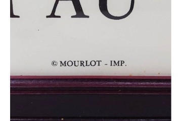 真作　版上サイン入り　1979年　ベルナール・ビュッフェ(ビュフェ)　Bernard Buffet　「ラ・ボール海岸」　海辺の風景を鋭いタッチで描き出したリトグラフポスター　外箱付き　(R-084921)