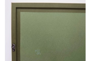 複製画　東山魁夷　限定300部のうち第98番　「山湖澄む」　額装絵画　外箱なし　(R-084922)