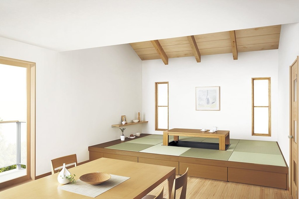 【分解した状態でのお渡し・直接引き取り限定】中古 美品 住宅展示場展示品 Panasonic 畳が丘 掘りごたつと小上がりユニットのセット一式 定価推定92万円相当(※商品画像は組み立て後イメージです) (R-084925)