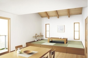 【分解した状態でのお渡し・直接引き取り限定】中古　美品　住宅展示場展示品　Panasonic　畳が丘　掘りごたつと小上がりユニットのセット一式　定価推定92万円相当(※商品画像は組み立て後イメージです)　(R-084925)